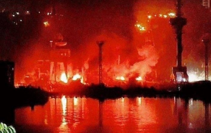 Ukrajina raketama napala Sevastopolj, zapaljeno brodogradilište