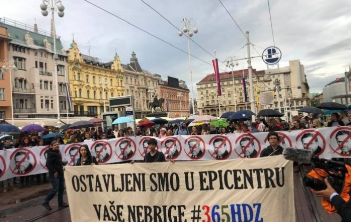 Zagreb u epicentru: Prosvjed solidarnosti sa stradalima u potresu