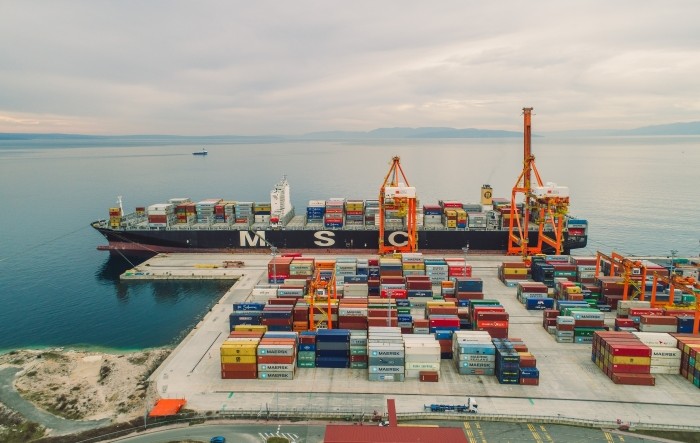 Rijeka: Ove godine 21 posto više kontejnera