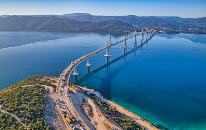Danas se otvara Pelješki most kojim se spaja jug Hrvatske s ostatkom države