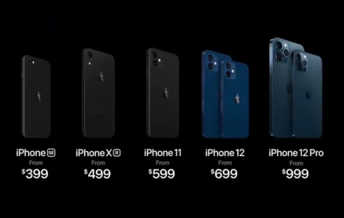 Apple predstavio četiri modela iPhonea 12 s 5G tehnologijom