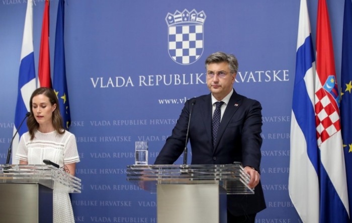 Plenković: Vlada podržava ambiciju Finske da uđe u NATO