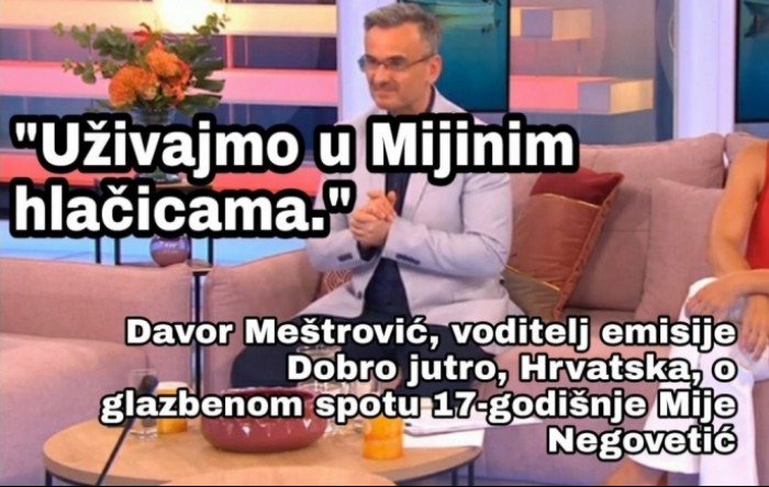 HRT se ispričao zbog seksizma Davora Meštrovića prema Miji Negovetić