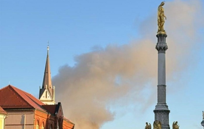 Požar na zagrebačkom Kaptolu
