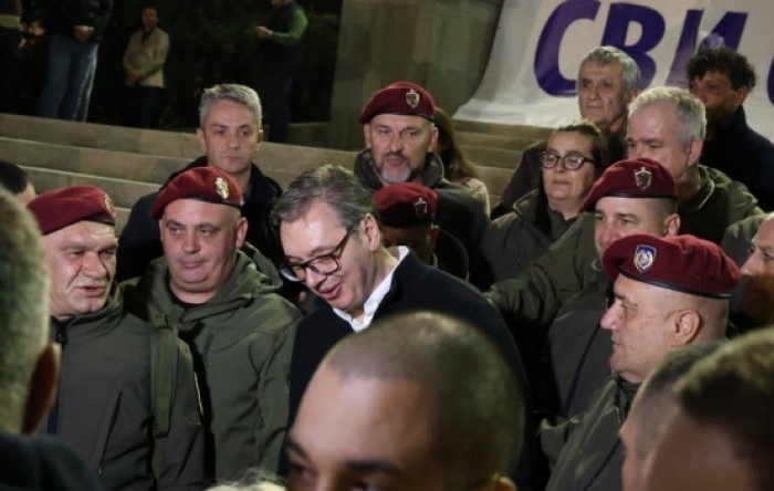 Vučić se obratio okupljenima u Ćacilendu