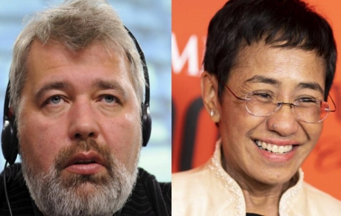 Nobelova nagrada za mir novinarima Mariji Ressi i Dmitriju Muratovu
