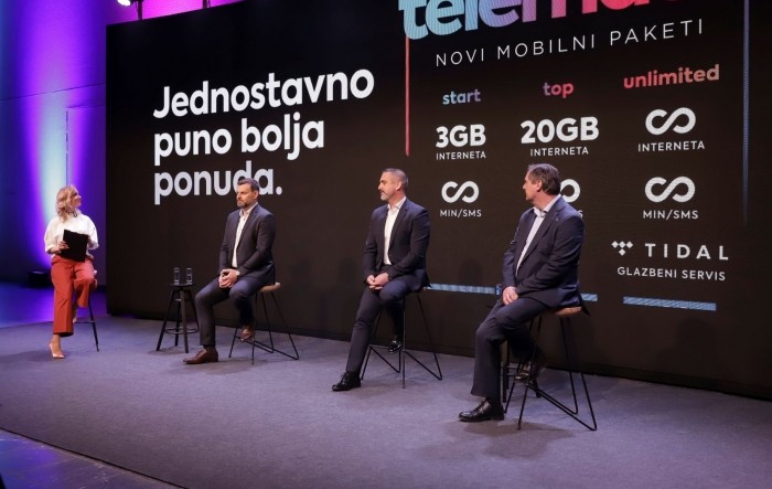 Telemach Hrvatska predstavio nove mobilne pakete i objavio suradnju s Tidalom