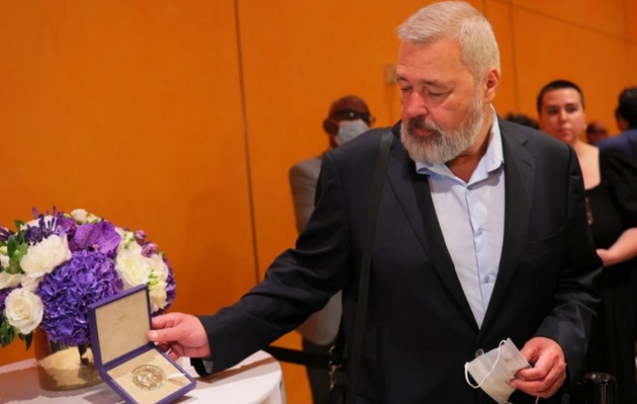 Nobelova medalja ruskog novinara Muratova prodana na aukciji za 103,5 milijuna dolara