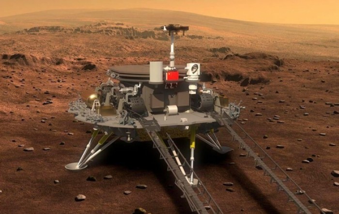 Kineski rover prvi put se provozao površinom Marsa