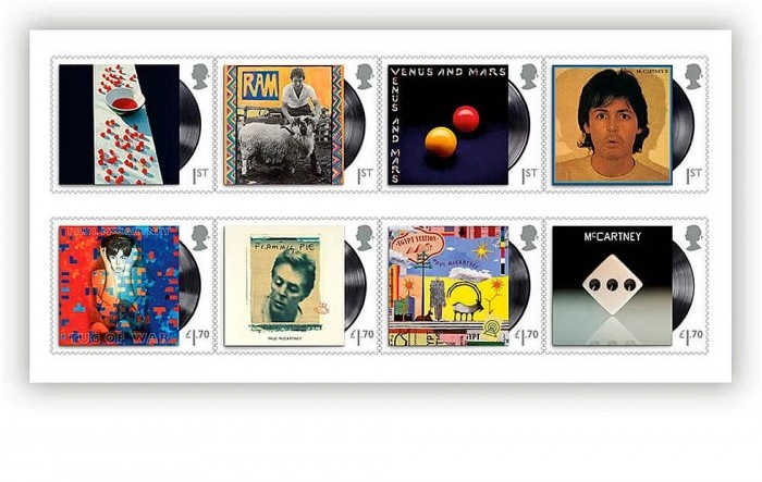 Royal Mail odaje počast Paulu McCartneyu setom poštanskih maraka