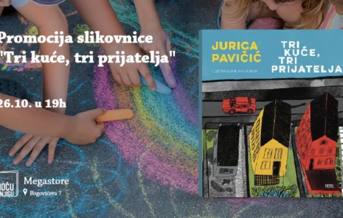 Jurica Pavičić predstavio svoju prvu knjigu za djecu