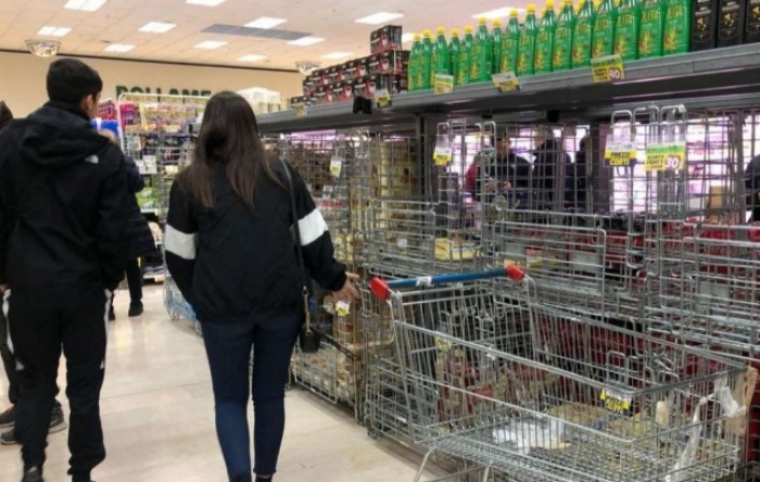 Talijani opustošili supermarkete
