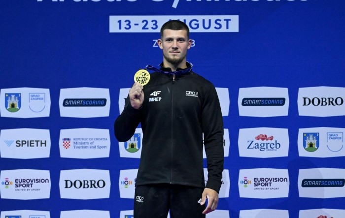 Kovtun osvojio zlato za Hrvatsku na EP-u u gimnastici