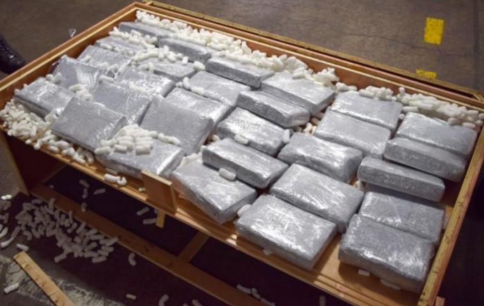 U Kolumbiji zaplijenjeno 5,4 tona kokaina vrijednog 185 milijuna dolara