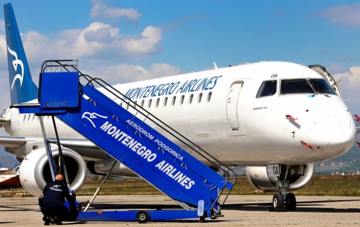 Montenegro Airlines otkazao letove ka Njemačkoj, Francuskoj i Švajcarskoj
