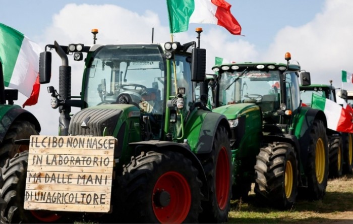 Raskol na prosvjedu talijanskih farmera