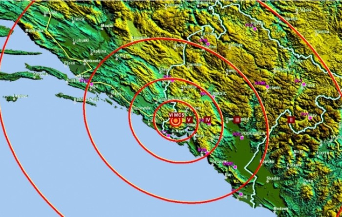 Zemljotres jačine 4.3 Richtera pogodio Crnu Goru