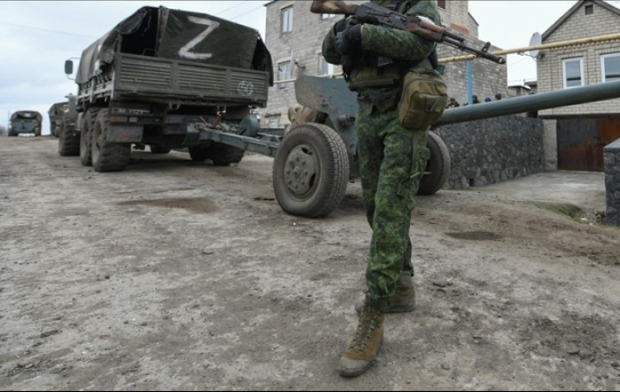Ruska vojska tvrdi da je uništila zapadnu pošiljku oružja u Ukrajini