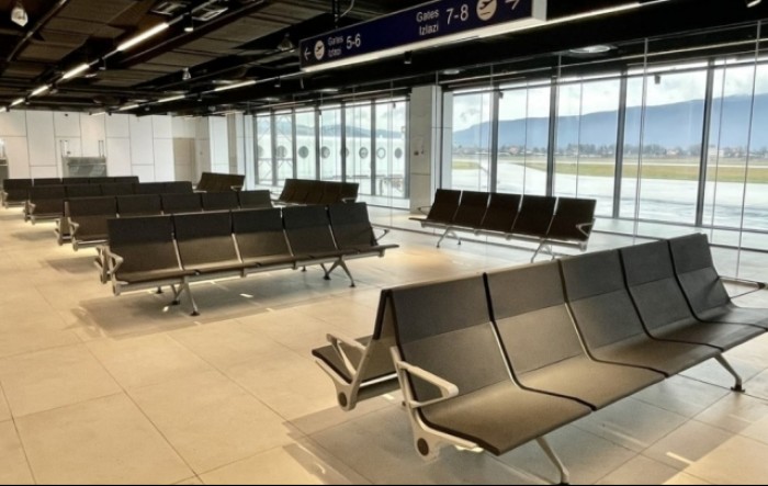 Sarajevski aerodrom u 2023. opslužio 1,1 posto manje putnika