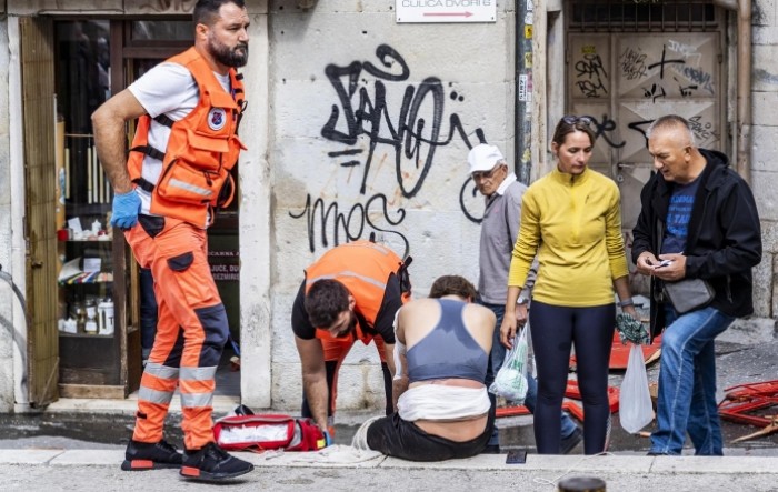 Eksplozija u Splitu, dvoje teže ozlijeđenih