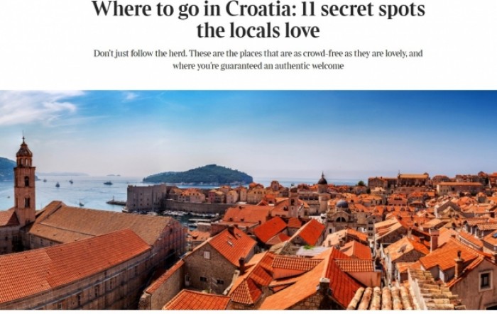 The Times izdvojio 11 prekrasnih lokacija u Hrvatskoj koje morate posjetiti