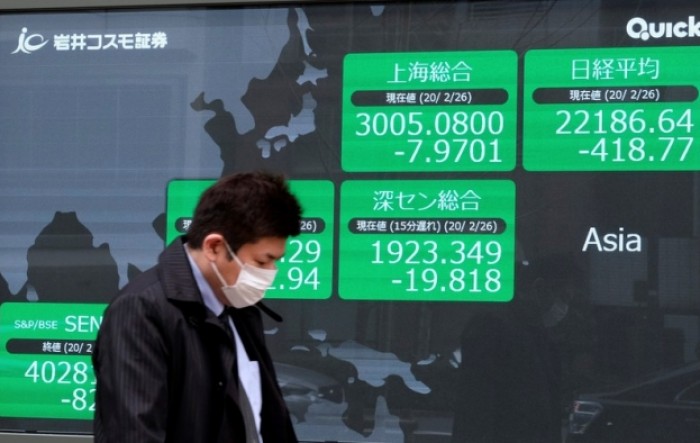 Azijska tržišta: Indeksi pali, investitori bježe iz bankarskih dionica