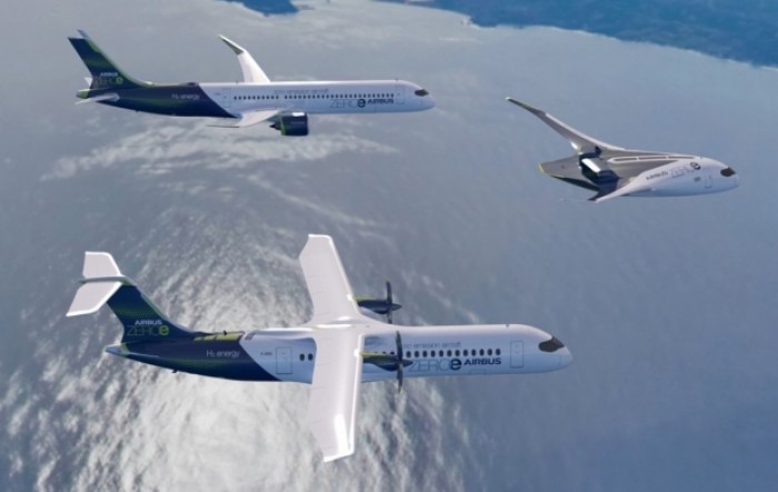 Airbusovi avioni na vodik trebali bi zaživjeti do 2035. (VIDEO)
