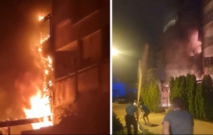 Požar na Pavlenskom putu – sedam osoba zatražilo pomoć zbog udisanja dima