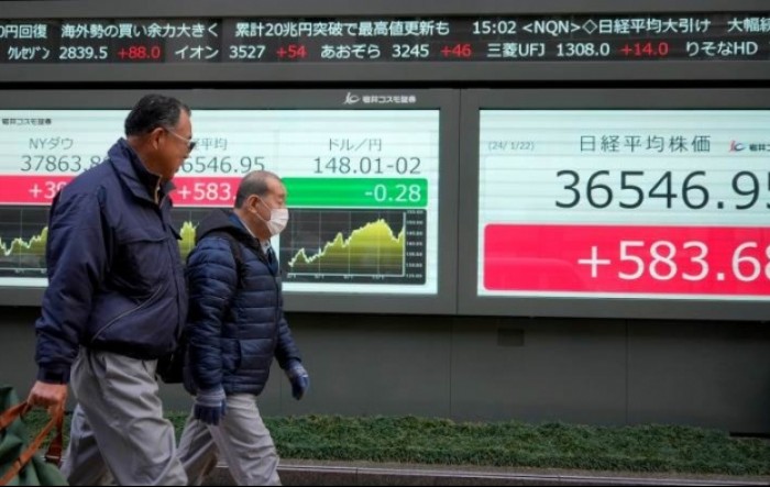 Azijska tržišta: Nikkei 225 na najvišoj razini u povijesti