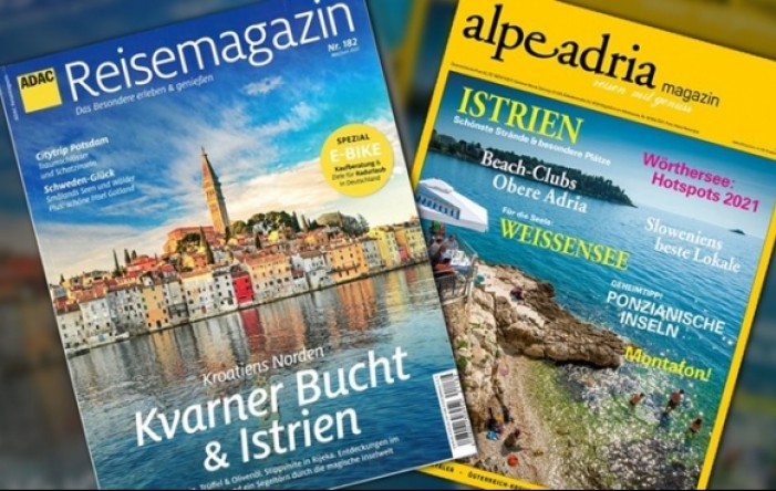 Istra na naslovnicama šest turističkih magazina u Austriji