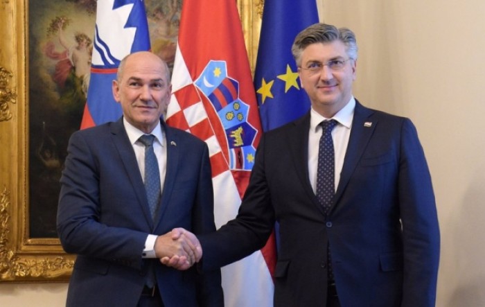 Plenković i Janša: Širenje kapaciteta LNG terminala i zajednička izgradnja drugog bloka NE Krško