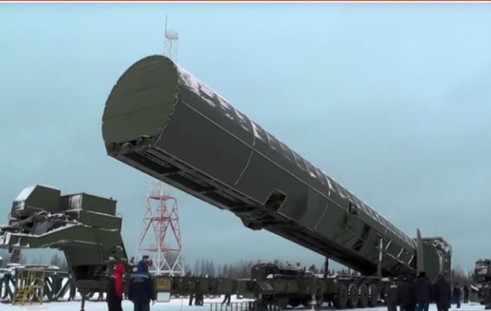 Rusija planira rasporediti interkontinentalne rakete Sarmat do jeseni