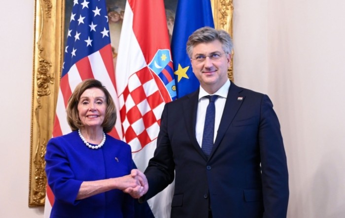 Pelosi zahvalila Hrvatskoj na ulozi u energetskoj diversifikaciji