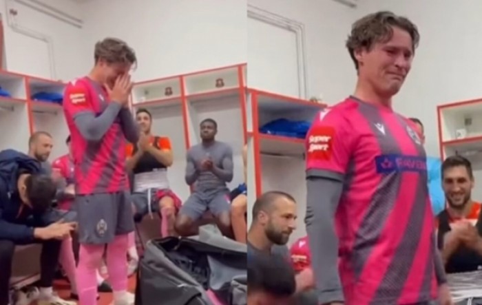 Mudražija se u suzama oprostio od igrača Lokomotive