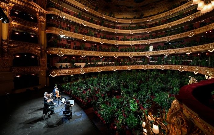 Barcelona ponovno otvorila Operu Liceu koncertom za biljke