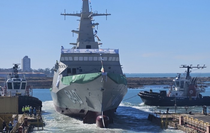 Navantia u San Fernandu porinula sedmu korvetu za Saudijsku Arabiju