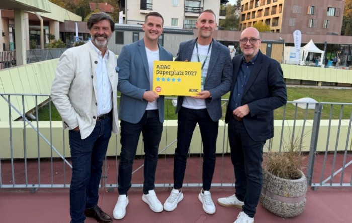 Aminessova četiri kampa s prestižnim priznanjem ADAC Superplatz