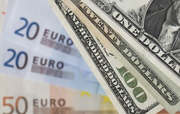 Euro na najvišoj razini prema dolaru u četiri mjeseca