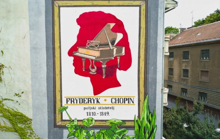 Zagreb muralom iskazao počast Chopinu