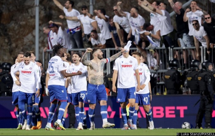 Hajduk drugu godinu zaredom osvojio Kup