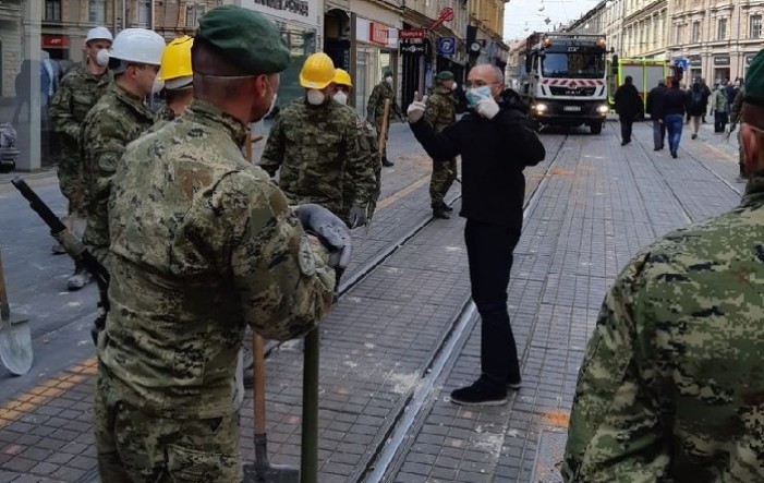Hrvatska vojska raščišćava centar grada