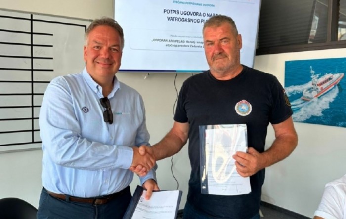 Iskra gradi novo vatrogasno plovilo: Potpisan ugovor od preko dva milijuna eura