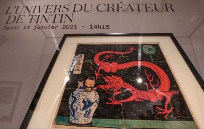Crtež Tintina prodan na aukciji za rekordnih 3,17 milijuna eura