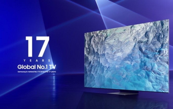 Samsung već 17. godinu zaredom na vrhu globalnog tržišta za televizore