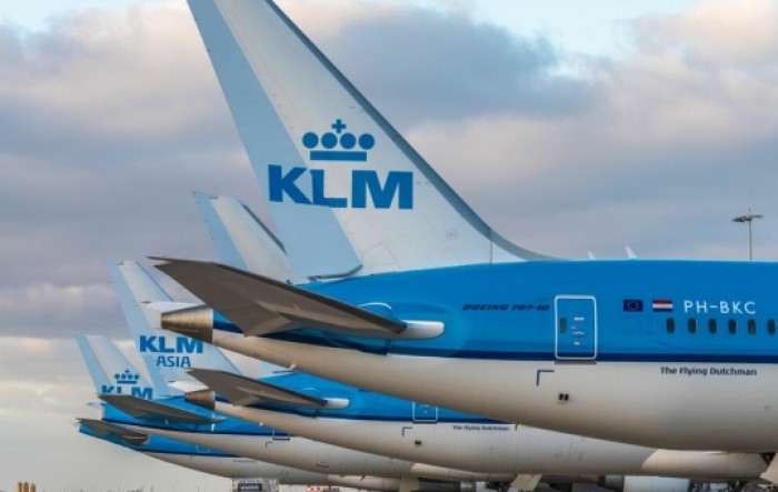 KLM u rujnu smanjuje broj tjednih letova prema Splitu
