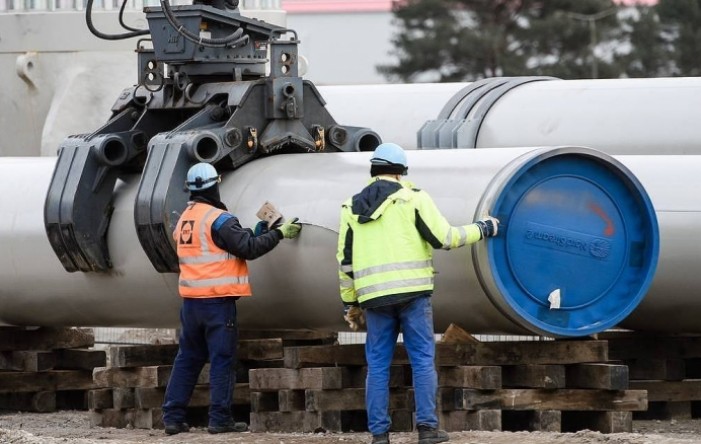 Rusija planira dovršiti plinovod Sjeverni tok 2 bez obzira na američke sankcije