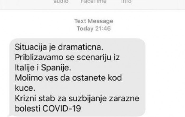 Građani Srbije dobili uznemirujuću SMS poruku: Situacija je dramatična