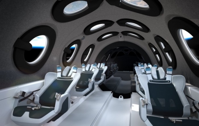 Evo kako izgleda futuristička putnička kabina svemirskog broda Virgin Galactica