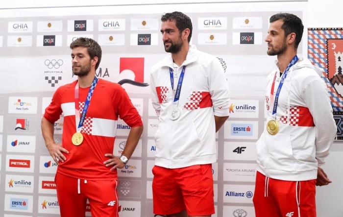 Mektić, Pavić i Čilić vratili se s medaljama u Hrvatsku