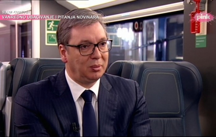 Vučić o navodnom atentatu pričao u vlaku